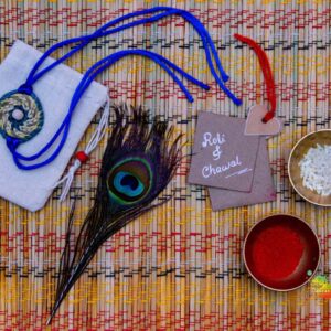 Sabai Grass Rakhi (Blue)