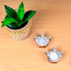 Designer Diya Tea Lights (set of 2)