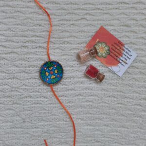 Mandala Rakhi – Blue