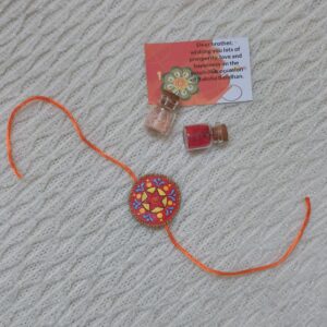 Mandala Rakhi – Red